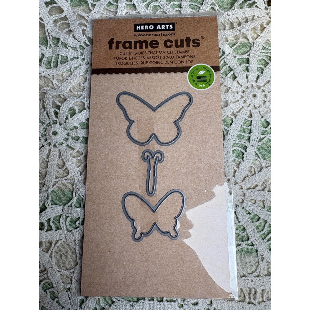 Hero Arts Frame Cuts Butterfly Cutting Dies Crafting Metal DIES ONLY